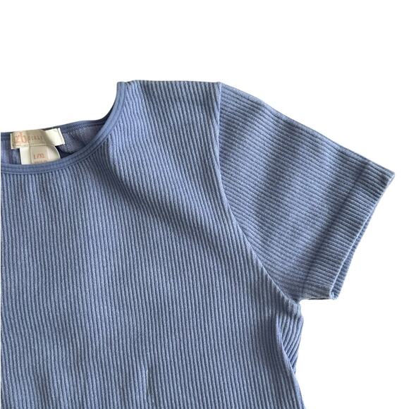 GB GIRLS Ribbed Short Sleeve Tops L/XL - Picture 4 of 5